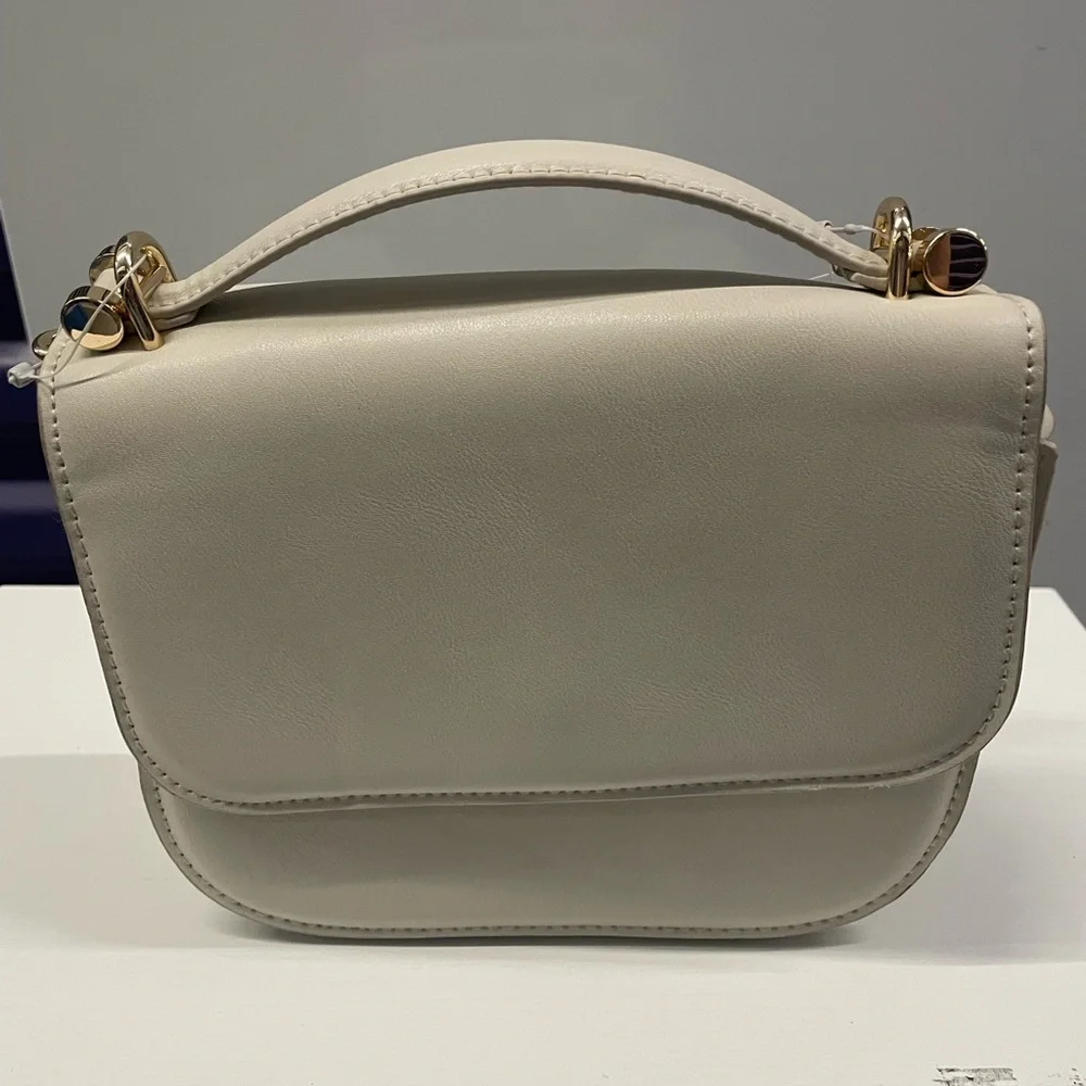 H&M Elegant Cream Shoulder Bag